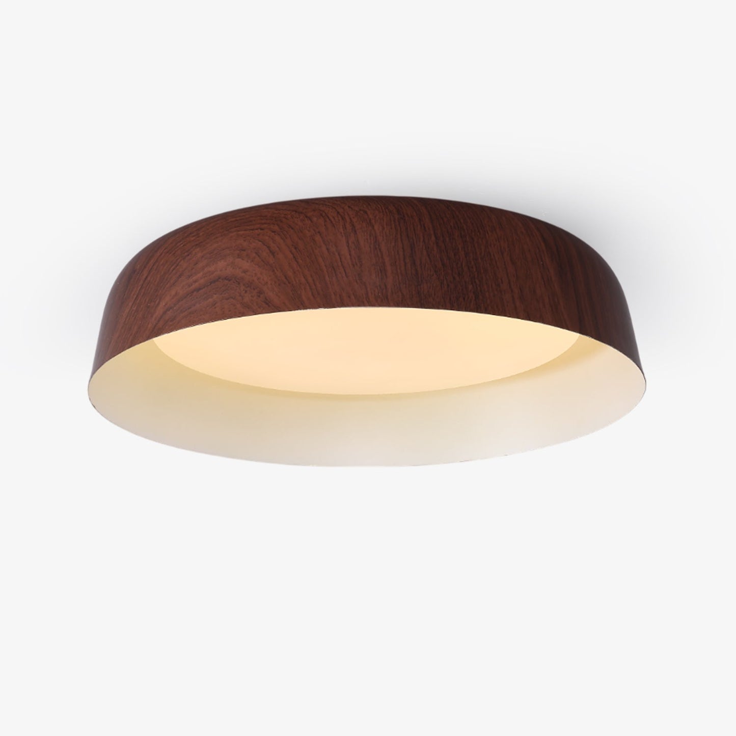 Arcwood Ceiling Light | Wood Grain Finish | Black, White, Walnut