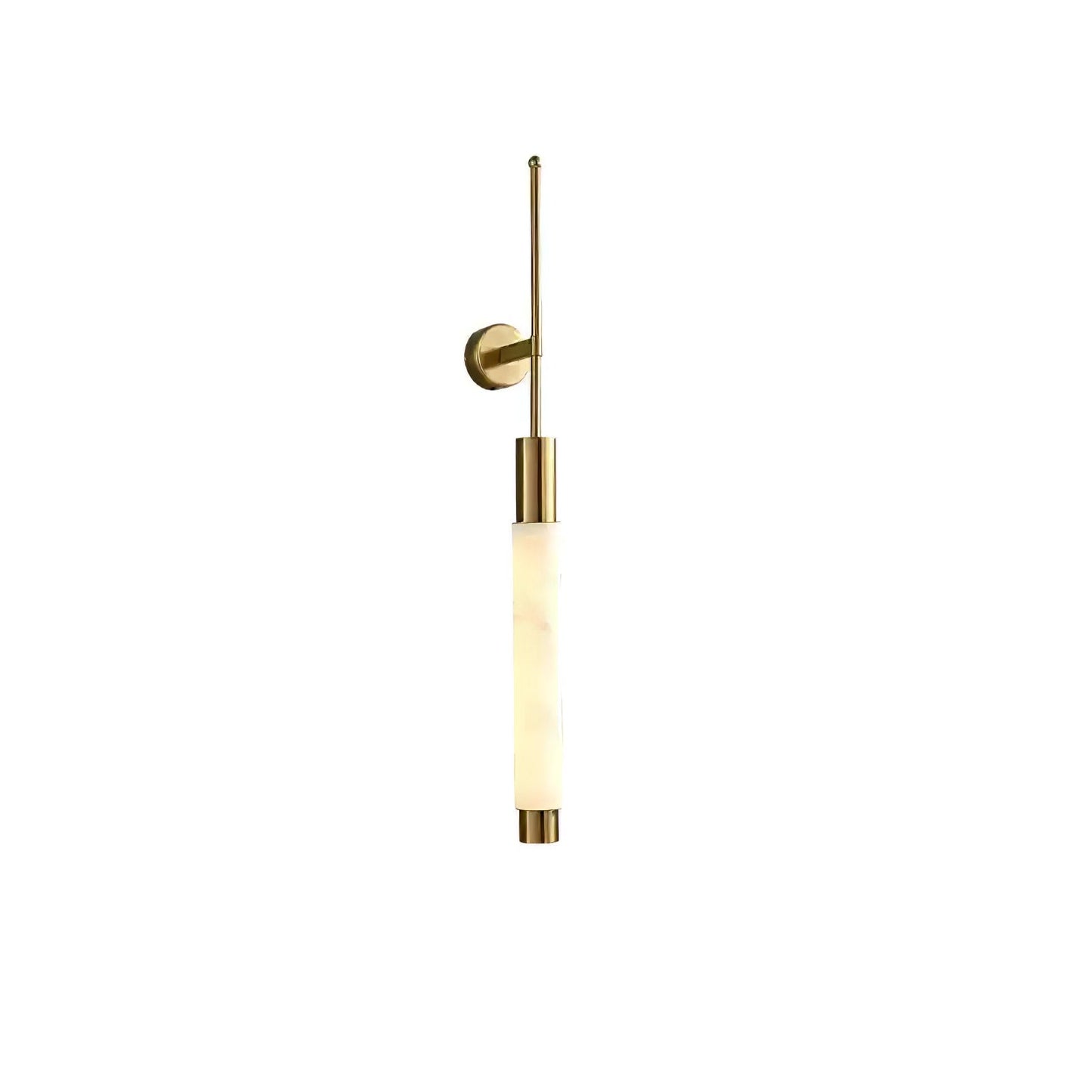 Alabaster Wall Sconce | Brass Finish | 3 Sizes Available
