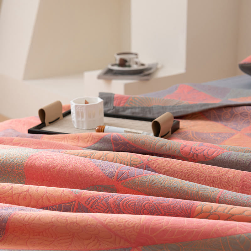 Reversible Quilt | 100% Organic Cotton | Full/Queen/King Sizes