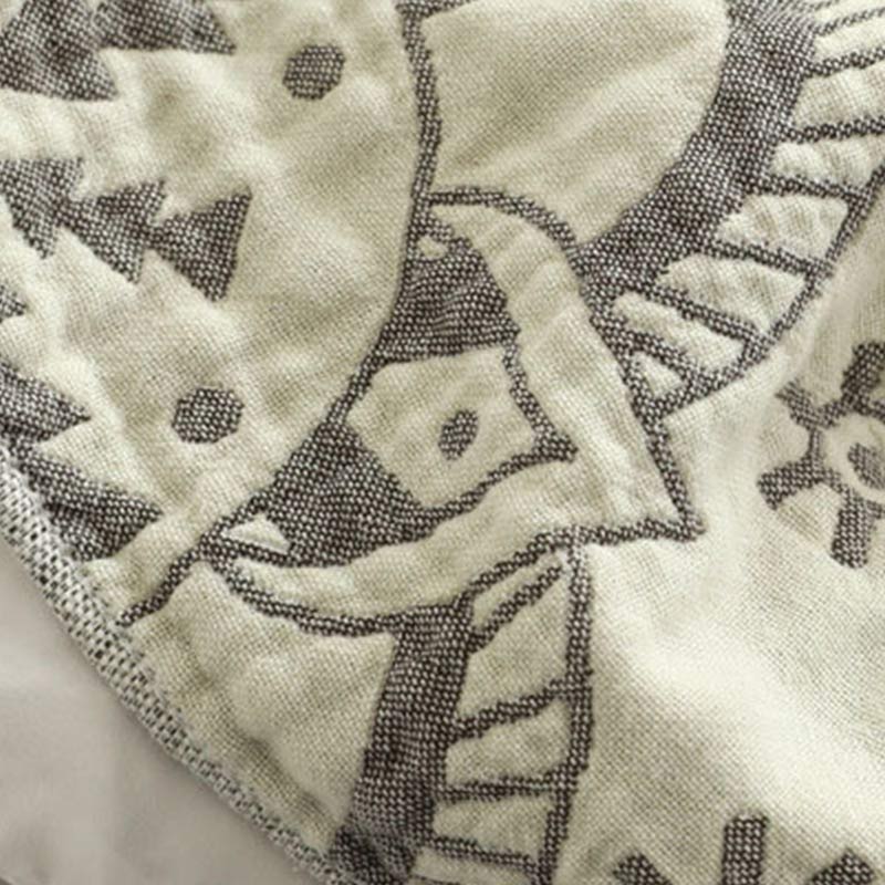 Cotton Reversible Quilt | Chic Mandala Design | Full/Queen Size