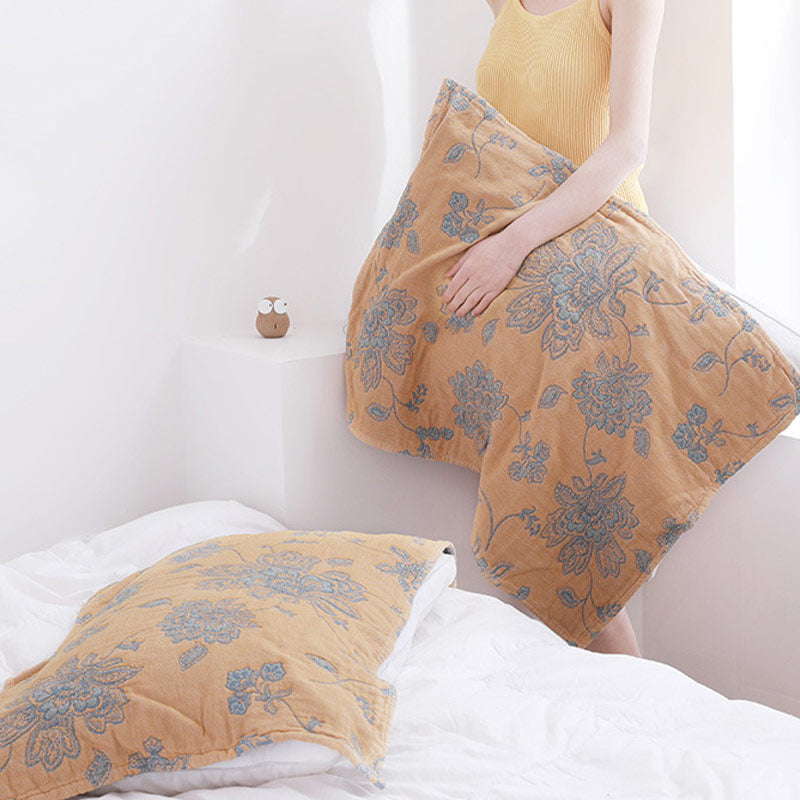 Boho Pillow Towel Set | Cotton | 2 Pieces