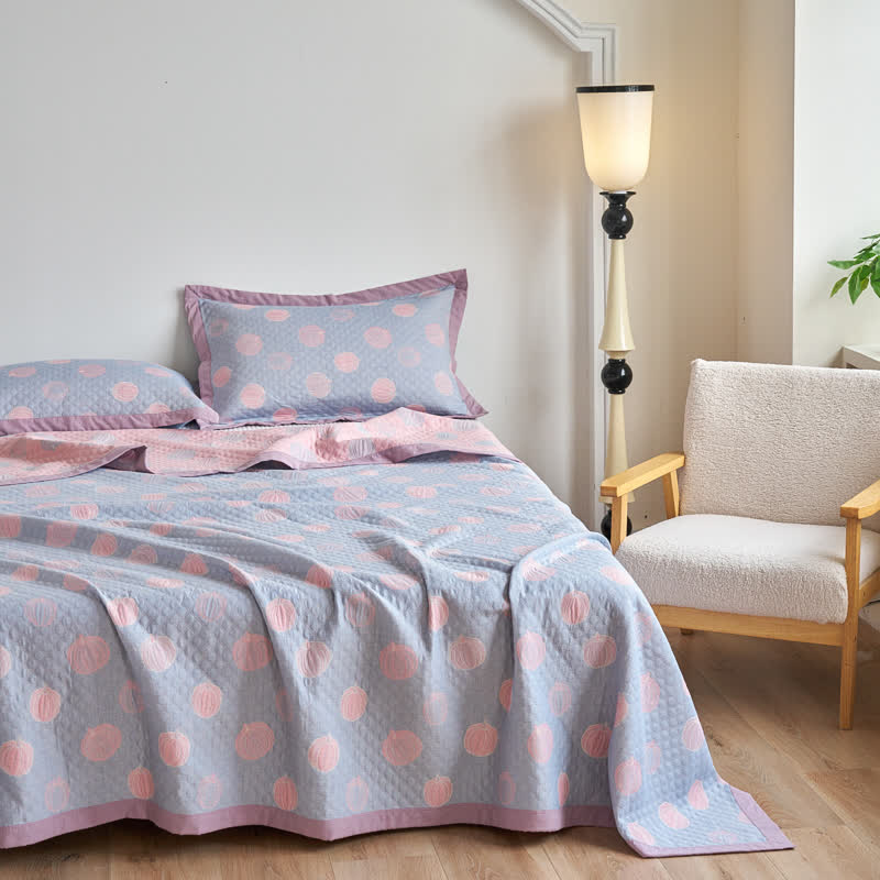 Cotton Gauze Summer Quilt | 100% Organic Cotton | Available in Full, Queen, King Sizes