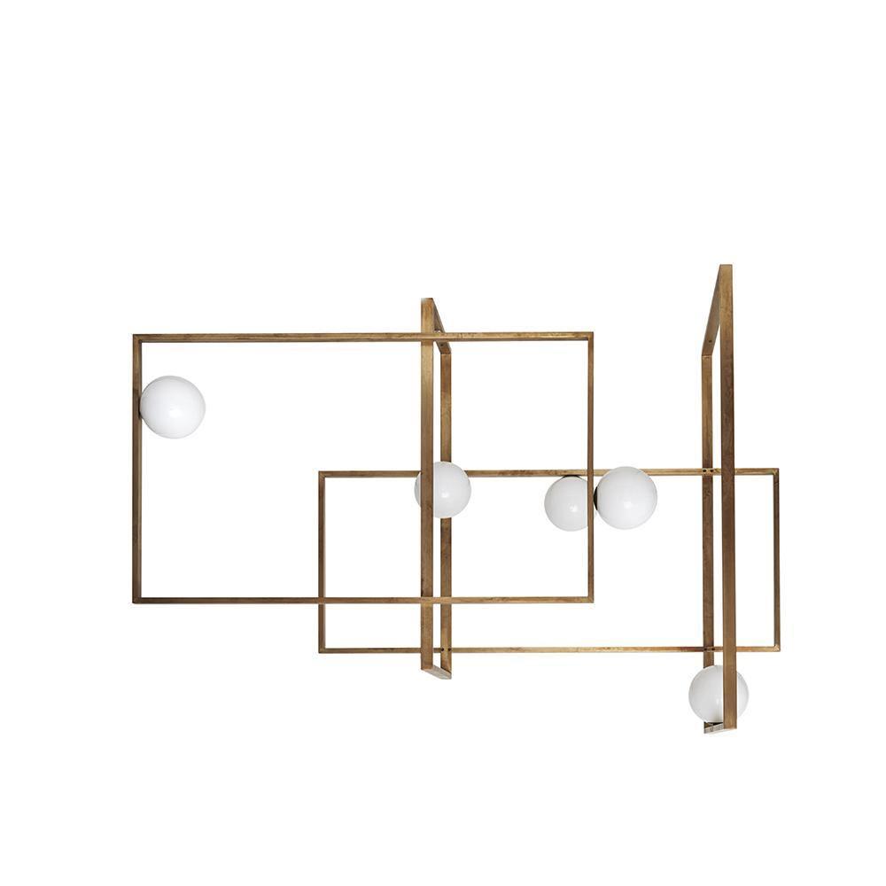 Mondrian Ceiling Light | Murano Glass | White
