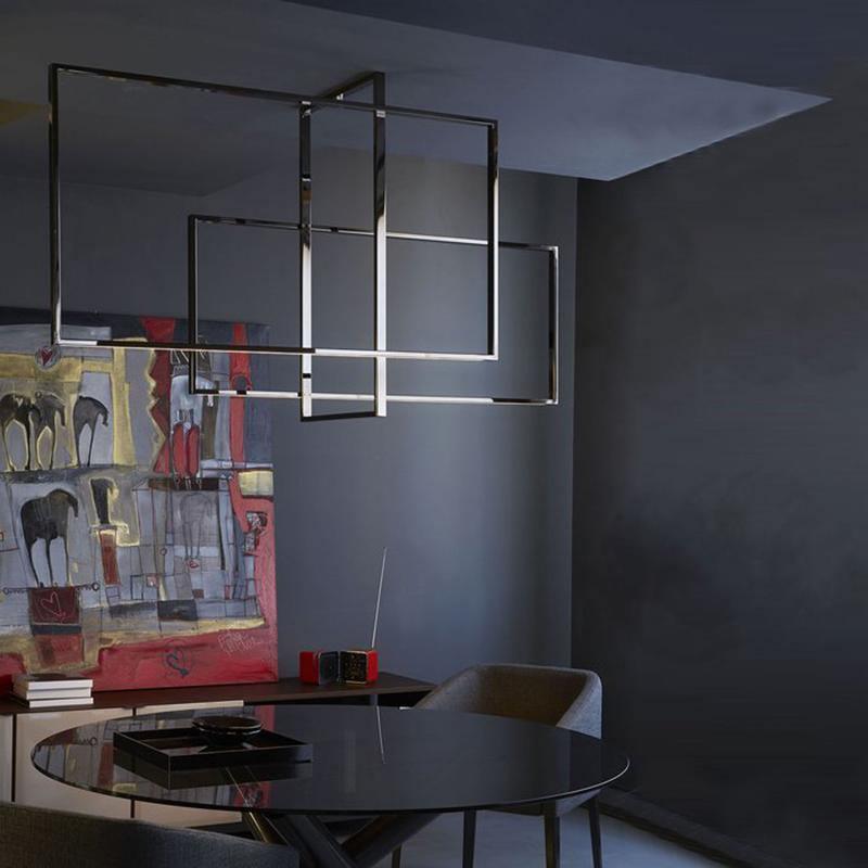 Mondrian Ceiling Light | Murano Glass | White