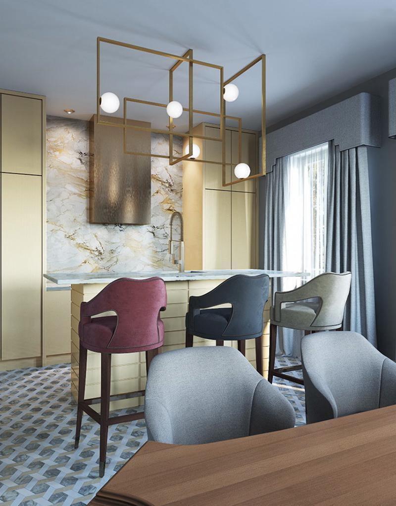 Mondrian Ceiling Light | Murano Glass | White