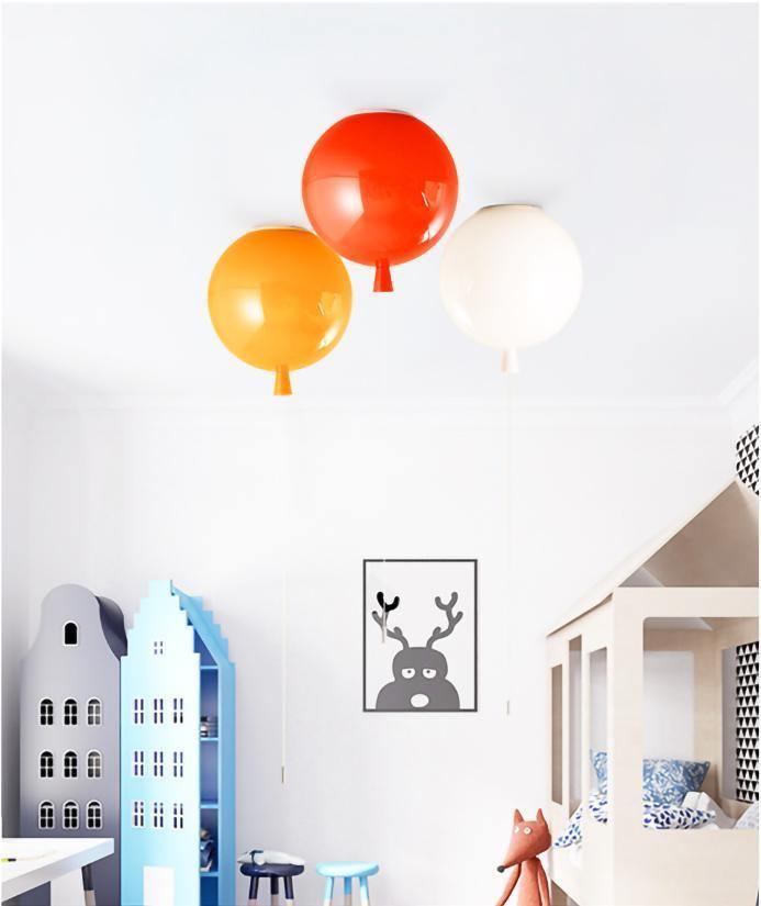 Balloon Dream Pendant Light | Metal & Plastic | 3 Sizes, Multiple Colors