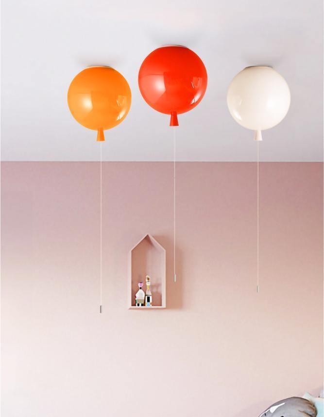 Balloon Dream Pendant Light | Metal & Plastic | 3 Sizes, Multiple Colors