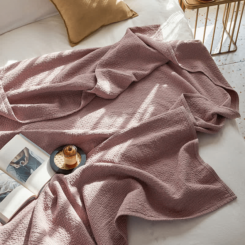 Reversible Quilt | 100% Organic Cotton | Full/Queen/King Sizes