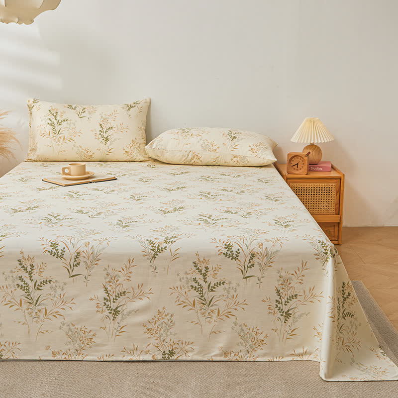 Premium Cotton Coverlet Set | Breathable & Eco-Friendly | Available in Full, Queen, King Sizes