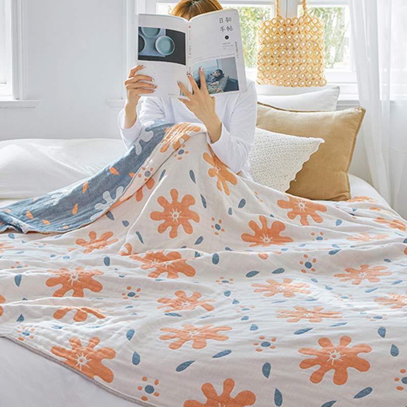 Reversible Quilt | 100% Organic Cotton | Full/Queen Size