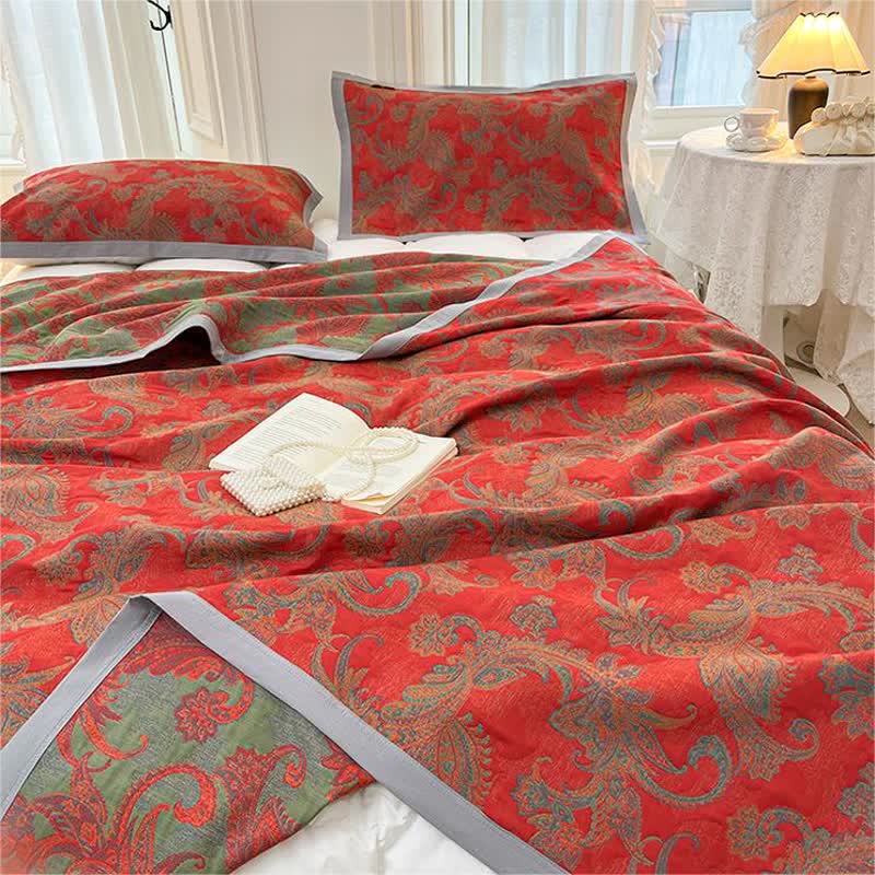 Vintage Quilted Coverlet | Pure Cotton | Full/Queen/King Sizes