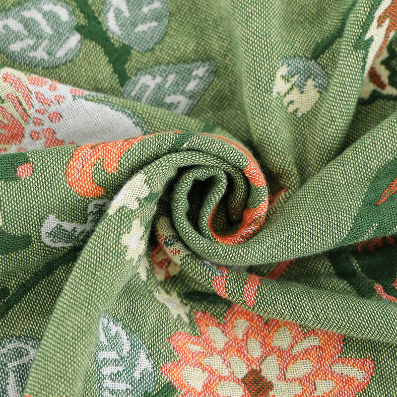 Reversible Cotton Quilt | Eco-Friendly Floral Prints | Multiple Sizes
