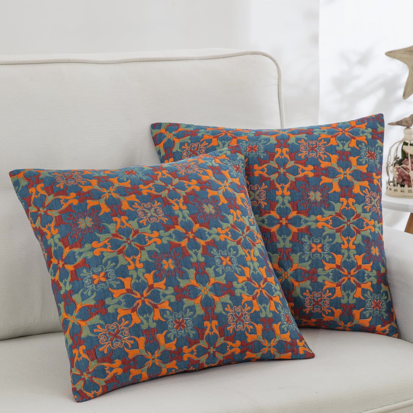 Bohemian Pillowcases | Cotton Gauze | Set of 2