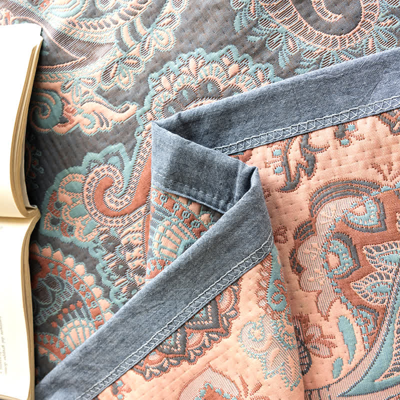 Cotton Gauze Summer Quilt | Eco-Friendly 100% Cotton | Available in Queen, Cal King, and King Sizes