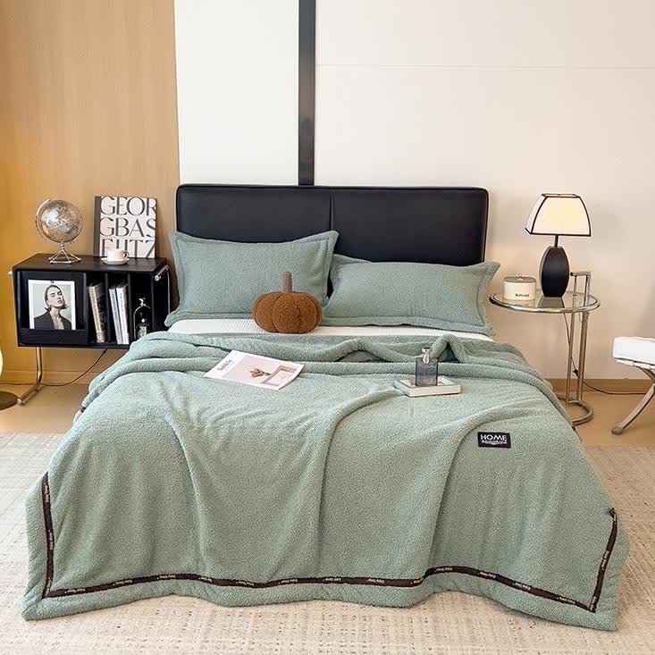 Fluffy Fleece Throw Blanket | Soft Polyester | Full Size 71"W x 86"L