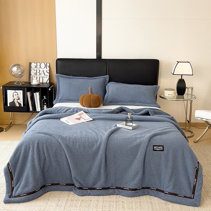 Fluffy Fleece Throw Blanket | Soft Polyester | Full Size 71"W x 86"L