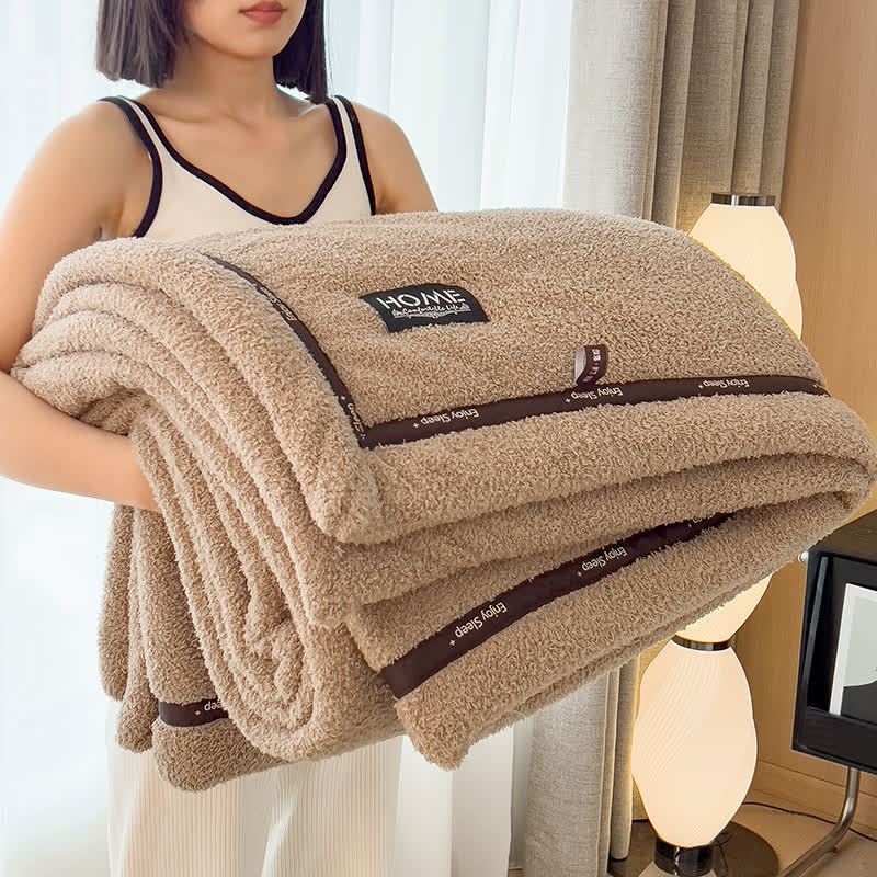 Fluffy Fleece Throw Blanket | Soft Polyester | Full Size 71"W x 86"L