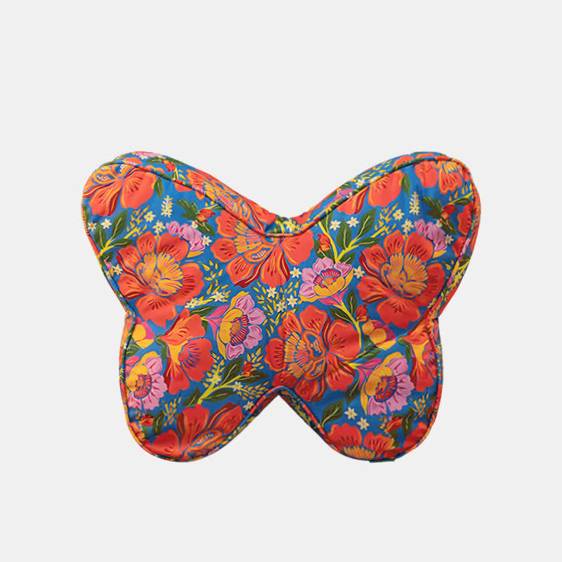 Butterfly Lumbar Pillow | Polycotton | 18" x 14"