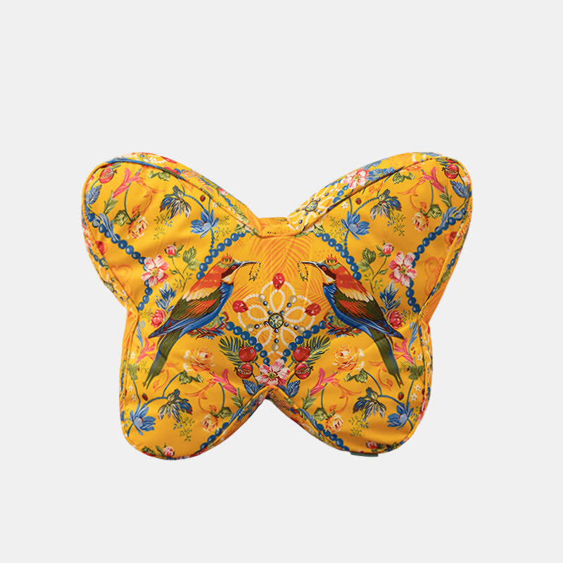 Butterfly Lumbar Pillow | Polycotton | 18" x 14"