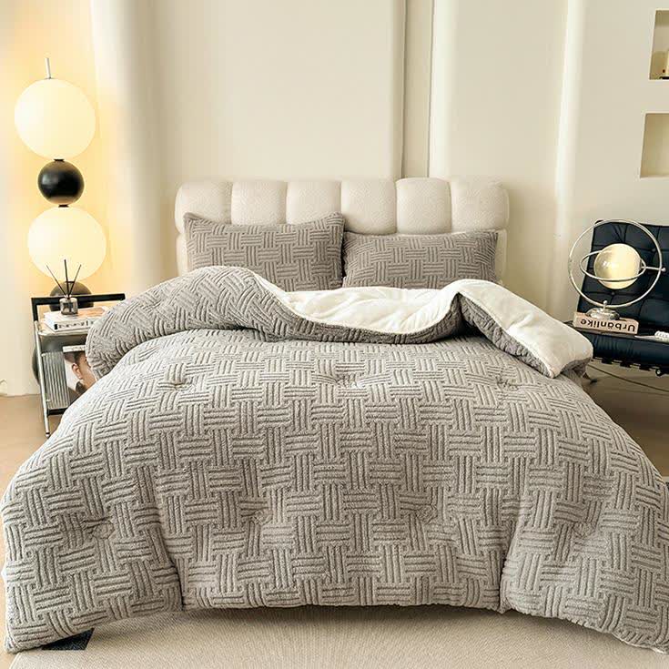 Fluffy Fleece Winter Blanket | Double-Sided Microfiber Velvet | Available in Twin, Full, Queen, King Sizes