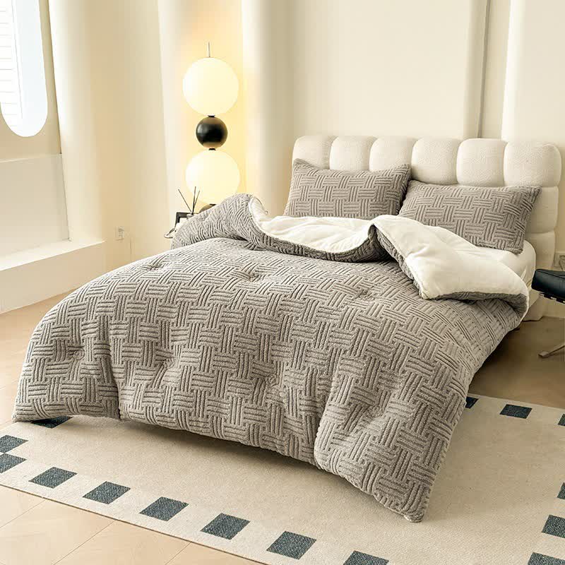Fluffy Fleece Winter Blanket | Double-Sided Microfiber Velvet | Available in Twin, Full, Queen, King Sizes