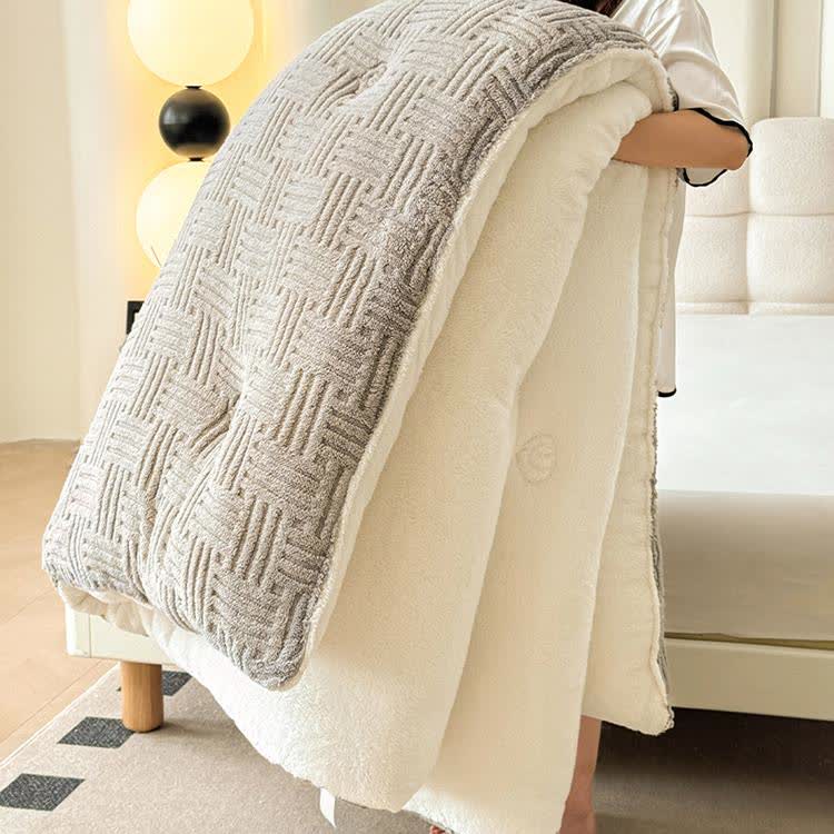 Fluffy Fleece Winter Blanket | Double-Sided Microfiber Velvet | Available in Twin, Full, Queen, King Sizes