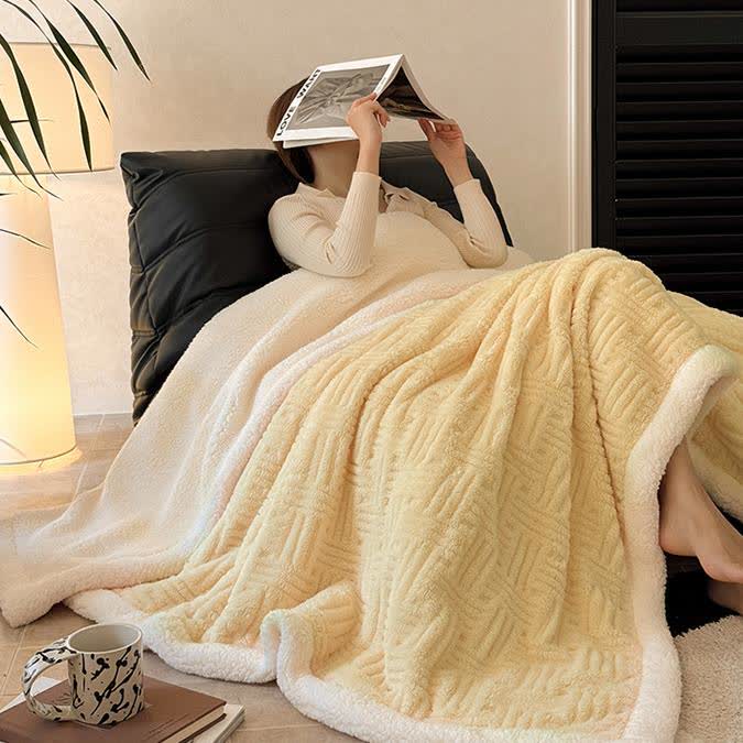 Fleece Throw Blanket | Soft Microfiber | Multiple Sizes