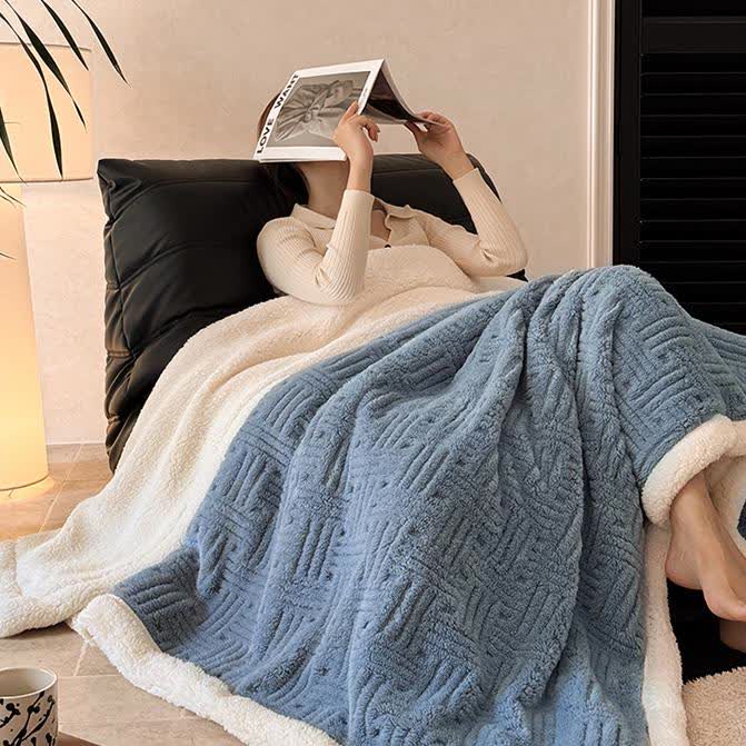 Fleece Throw Blanket | Soft Microfiber | Multiple Sizes