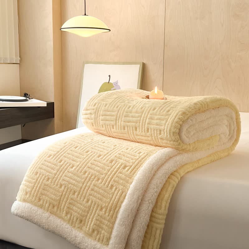 Fleece Throw Blanket | Soft Microfiber | Multiple Sizes