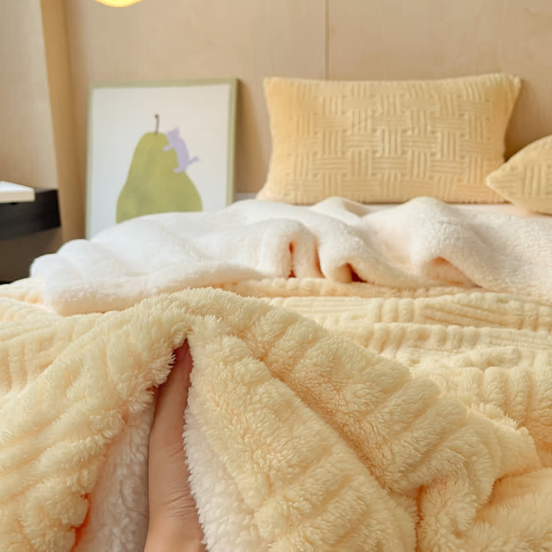 Fleece Throw Blanket | Soft Microfiber | Multiple Sizes