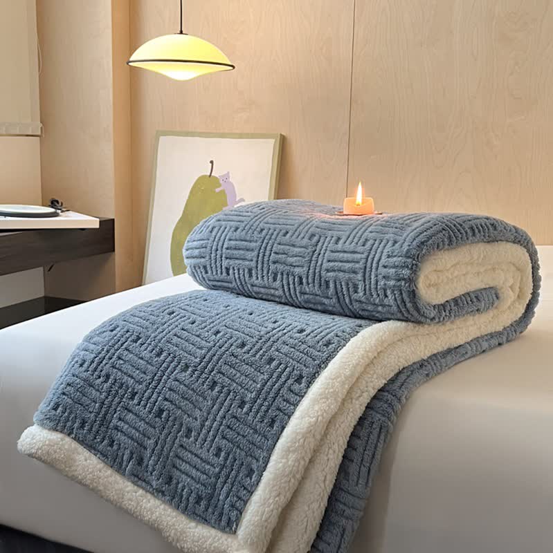 Fleece Throw Blanket | Soft Microfiber | Multiple Sizes