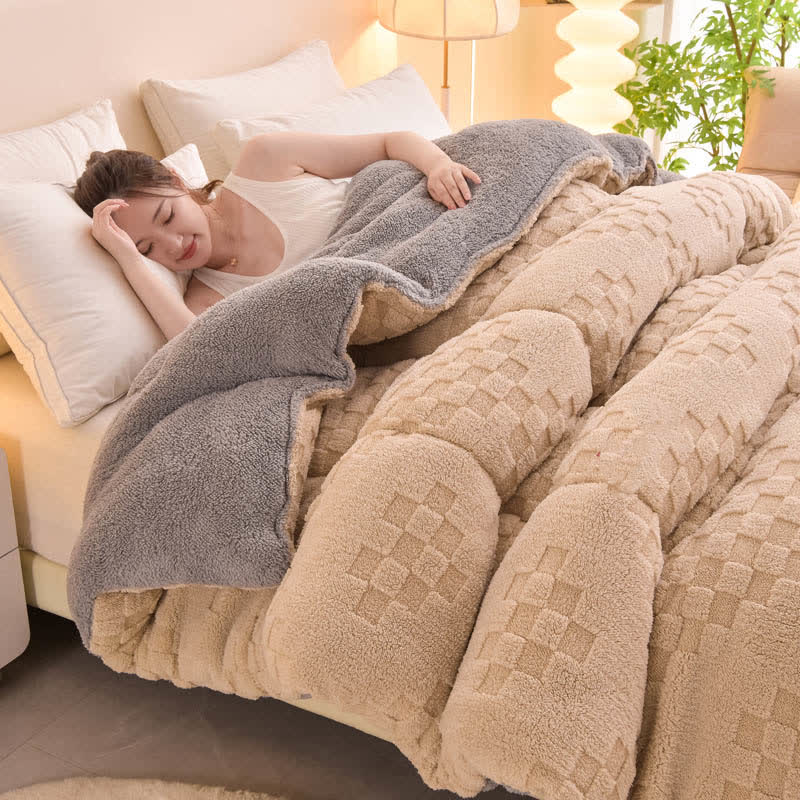 Sherpa Blanket | Double-Sided Polyester | Multiple Sizes