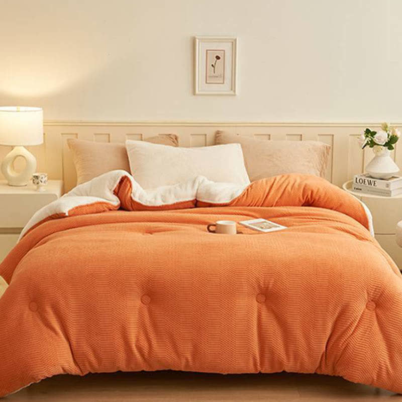 Winter Quilt Blanket | Thick Warm Polyester | Twin, Full, Queen, King Sizes