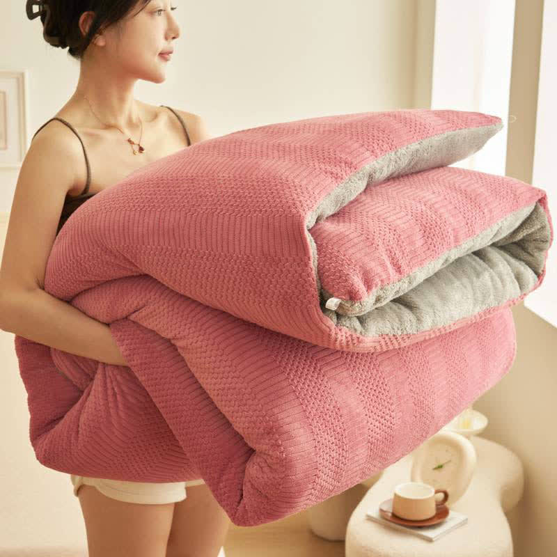 Winter Quilt Blanket | Thick Warm Polyester | Twin, Full, Queen, King Sizes