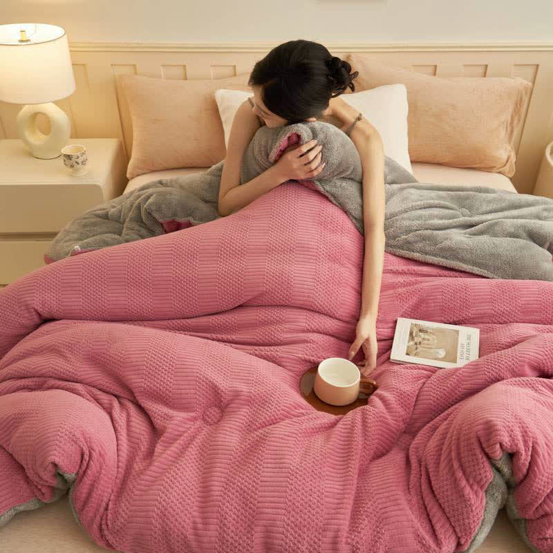 Winter Quilt Blanket | Thick Warm Polyester | Twin, Full, Queen, King Sizes