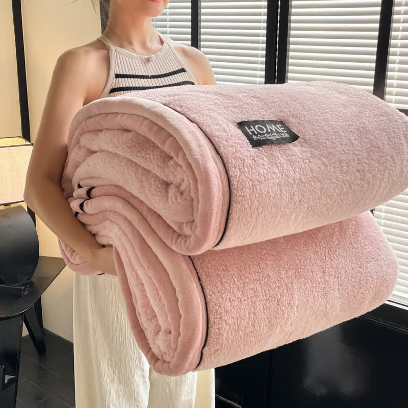 Reversible Throw Blanket | Ultra-Soft Microfiber Fleece | Multiple Sizes