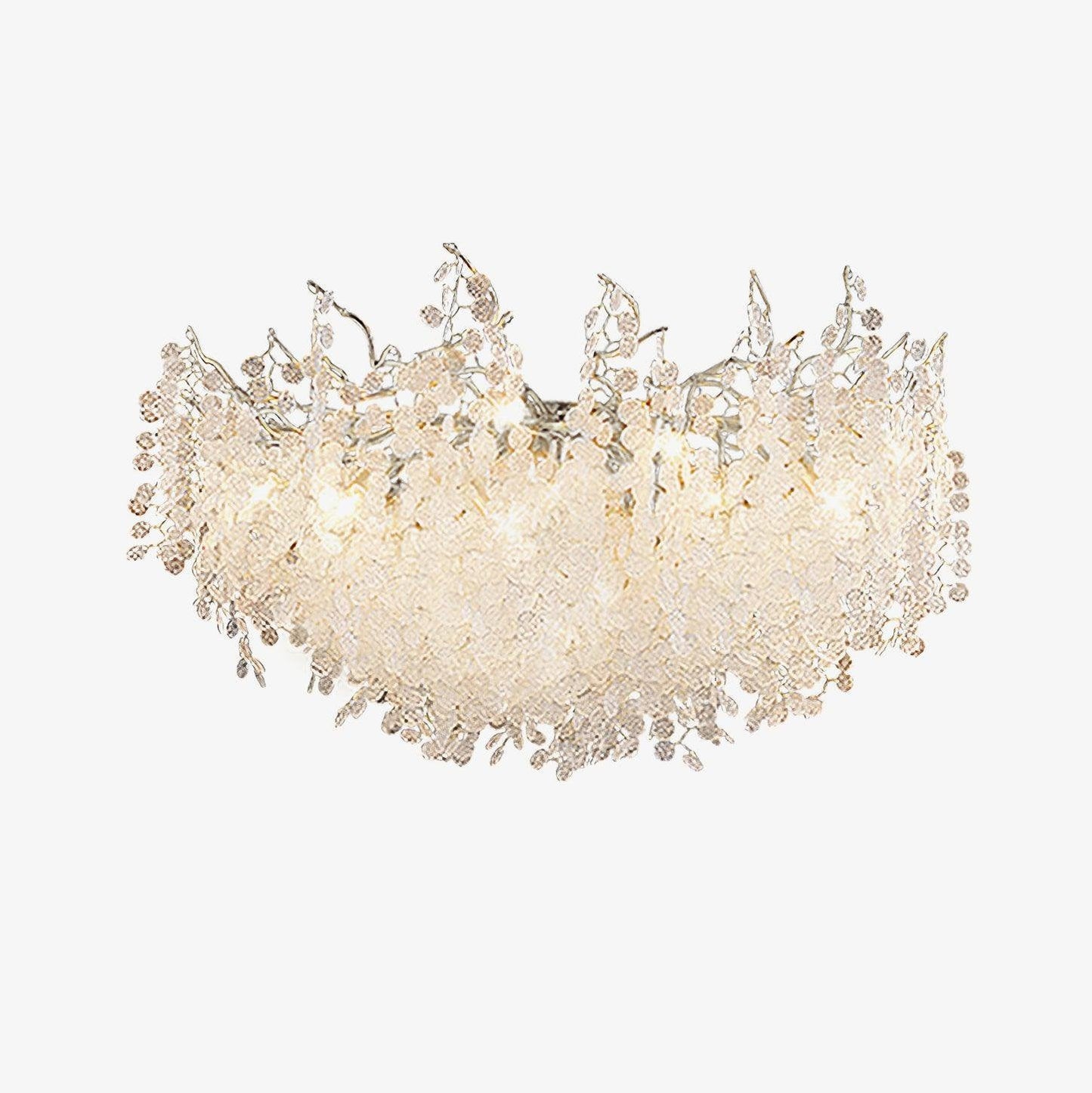 Shiro Noda Ceiling Lamp | Frosted Glass & Metal | Multiple Diameter Options