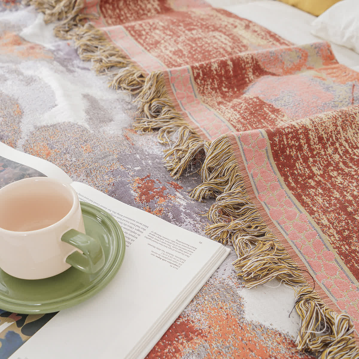 Cotton Gauze Quilt | Reversible & Breathable | Floral Pattern