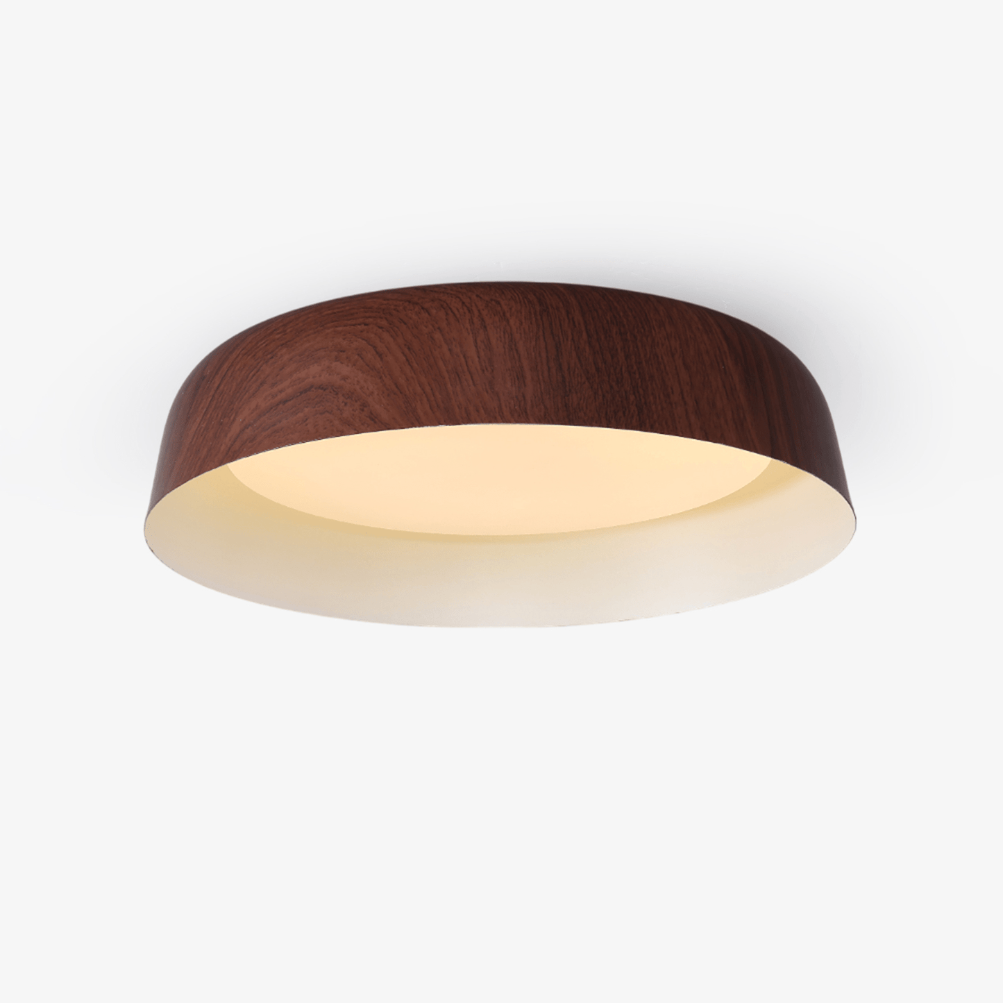 Arcwood Ceiling Light | Wood Grain Finish | Black, White, Walnut