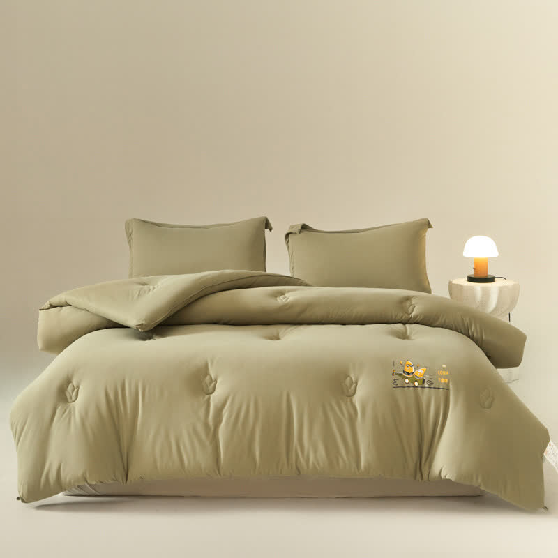 Cotton Comforter | Soft & Breathable | Twin, Full, Queen, King Sizes