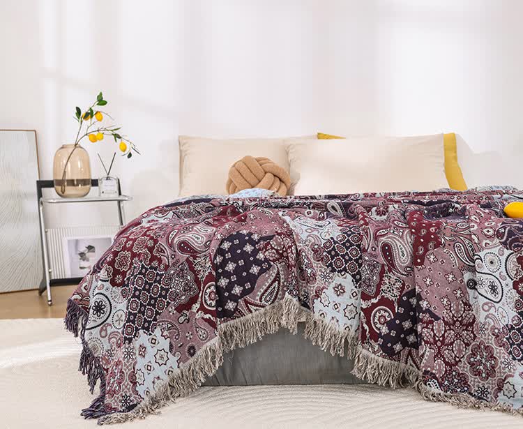 Cotton Gauze Quilt | Breathable & Eco-Friendly | Queen Size