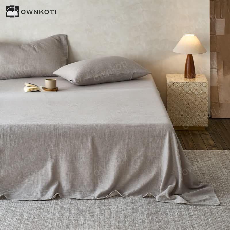 Cotton Gauze Coverlet | Double Layered | Multiple Sizes & Colors