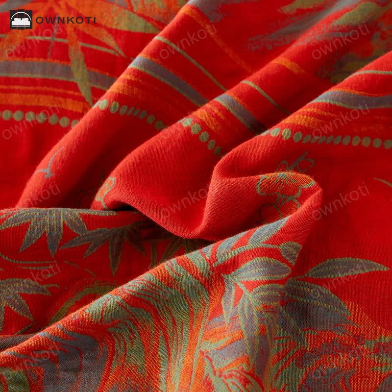 Vintage Double Layer Cotton Coverlet | Eco-Friendly | Twin, Full, Queen, King Sizes