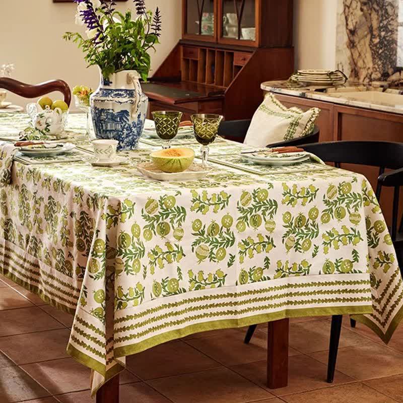 Floral Tablecloth | Waterproof Polyester | Multiple Sizes