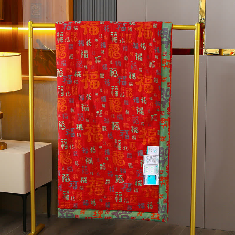 Summer Quilt | Reversible Soft Cotton | Full/Queen Size
