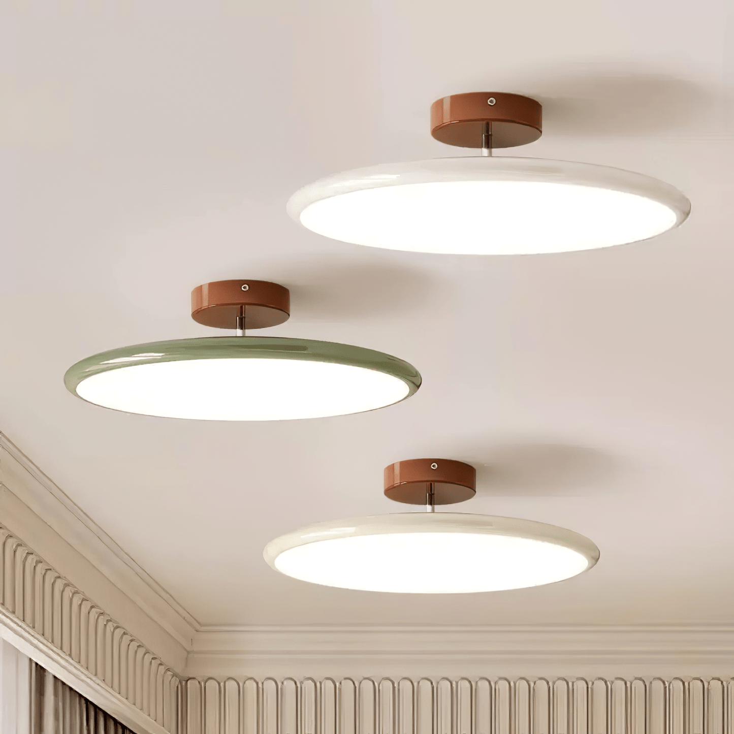 Drift Ceiling Lamp | Adjustable Metal & Acrylic | Multiple Sizes