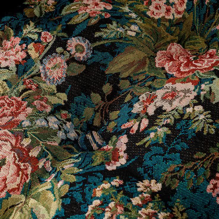 Peony Floor Cushion | High-Density Foam & Soft Fabric | 17" x 17"