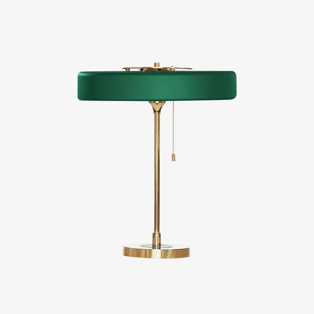 Revolve Table Lamp | Metal & Acrylic | Gold with Multi-Color Shades