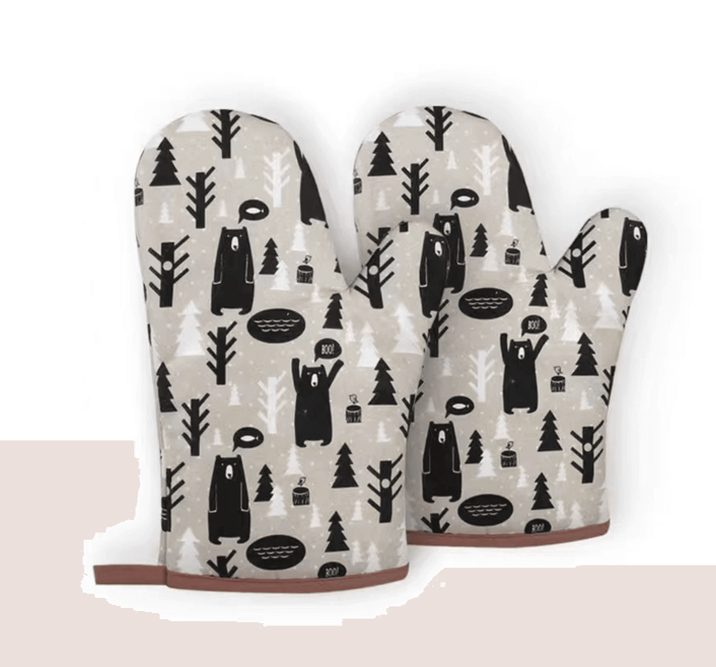 Oven Gloves | Heat Resistant | 2-Piece Set