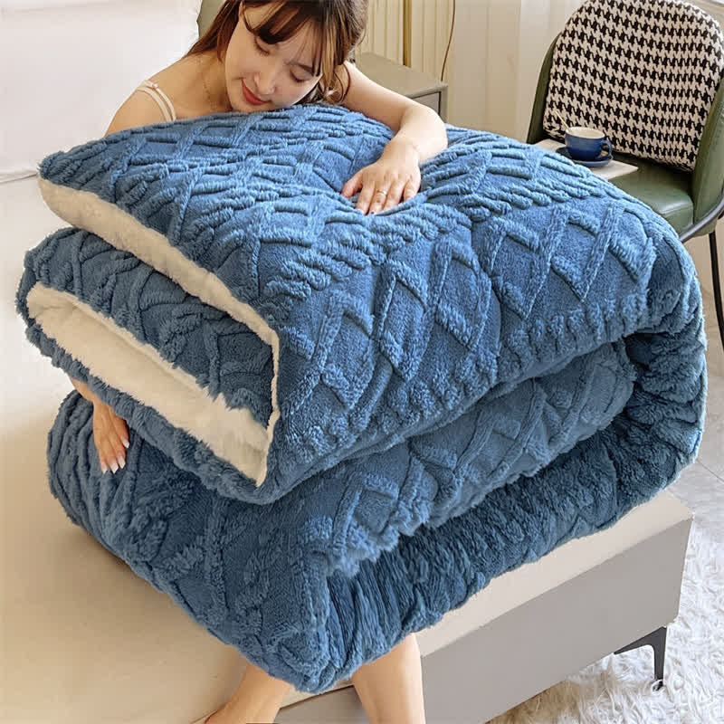 Fluffy Blanket | Double Velvet | Queen Size